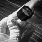 A øreringe med ferskvandsperle