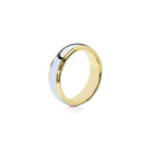 Tungsten ring guld &amp; grå