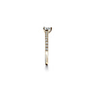 Oxford Pear Cut Solitaire ring i guld