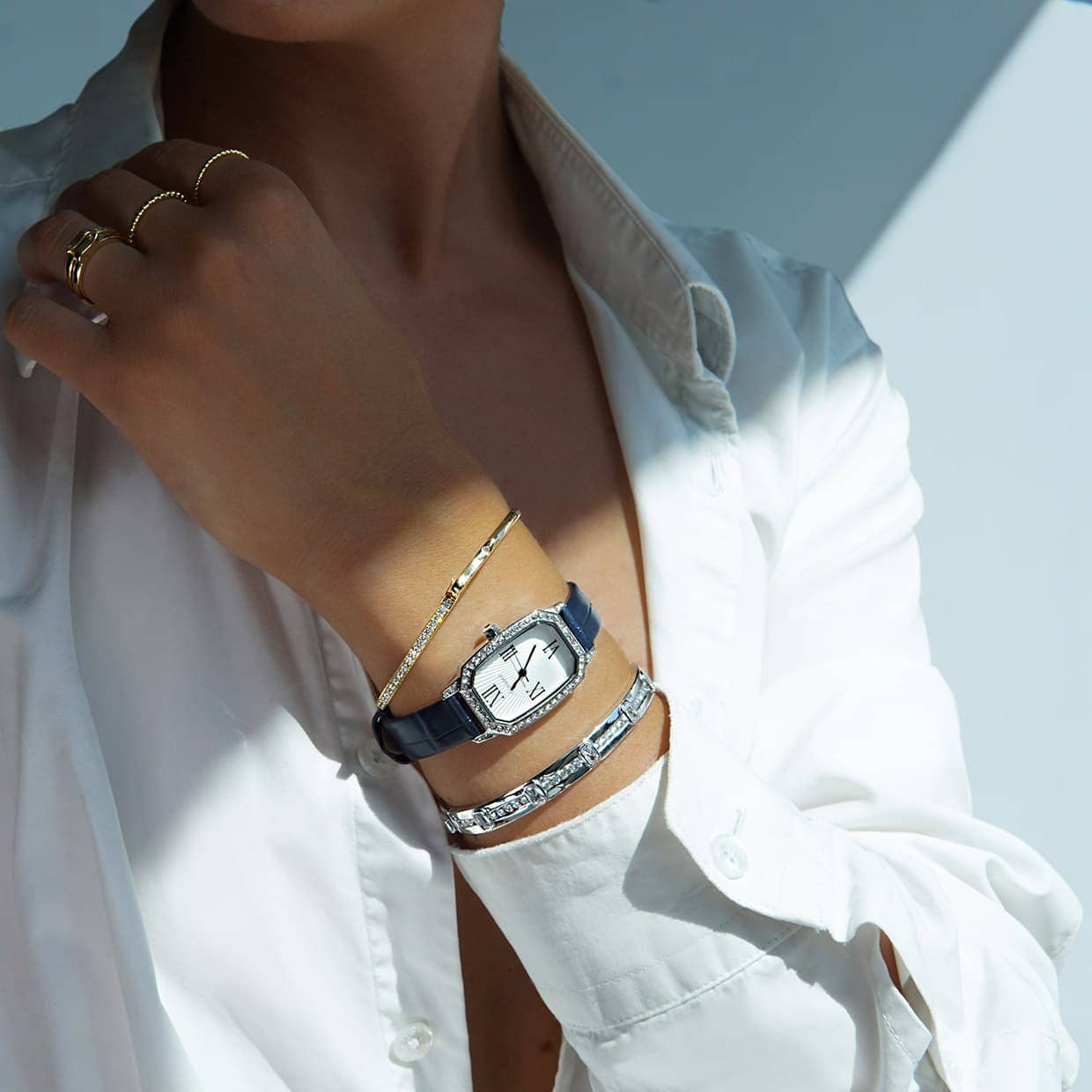 Equestrian forgyldt bangle