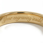 Oxford Gold Small Scandi Ring