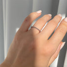 Equestrian small dot ring