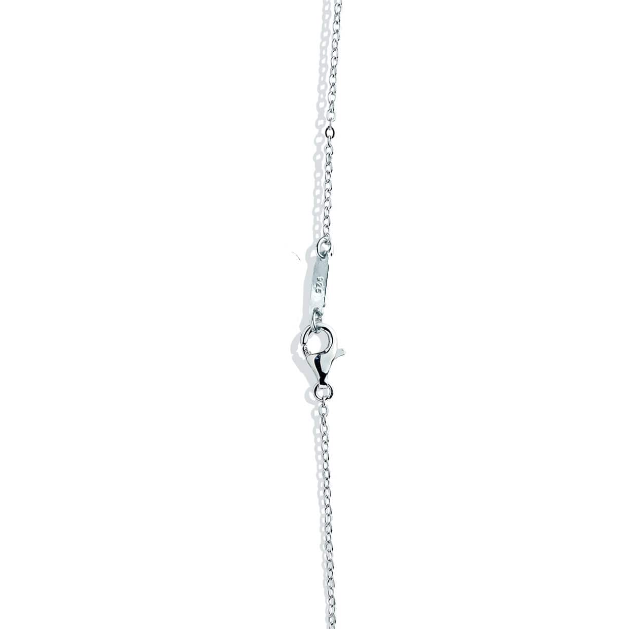 Flora pear cut flower halskæde