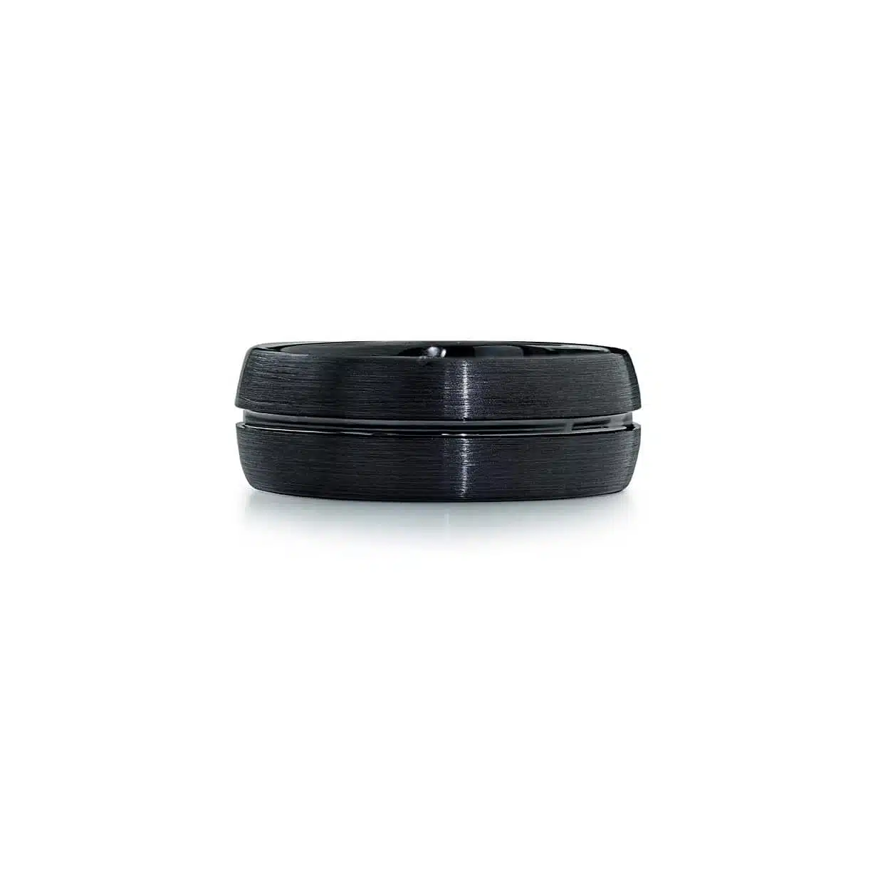Tungsten Ring Black Wide